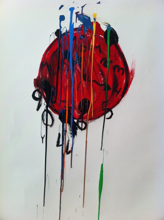 Painting by Kalie Acheson